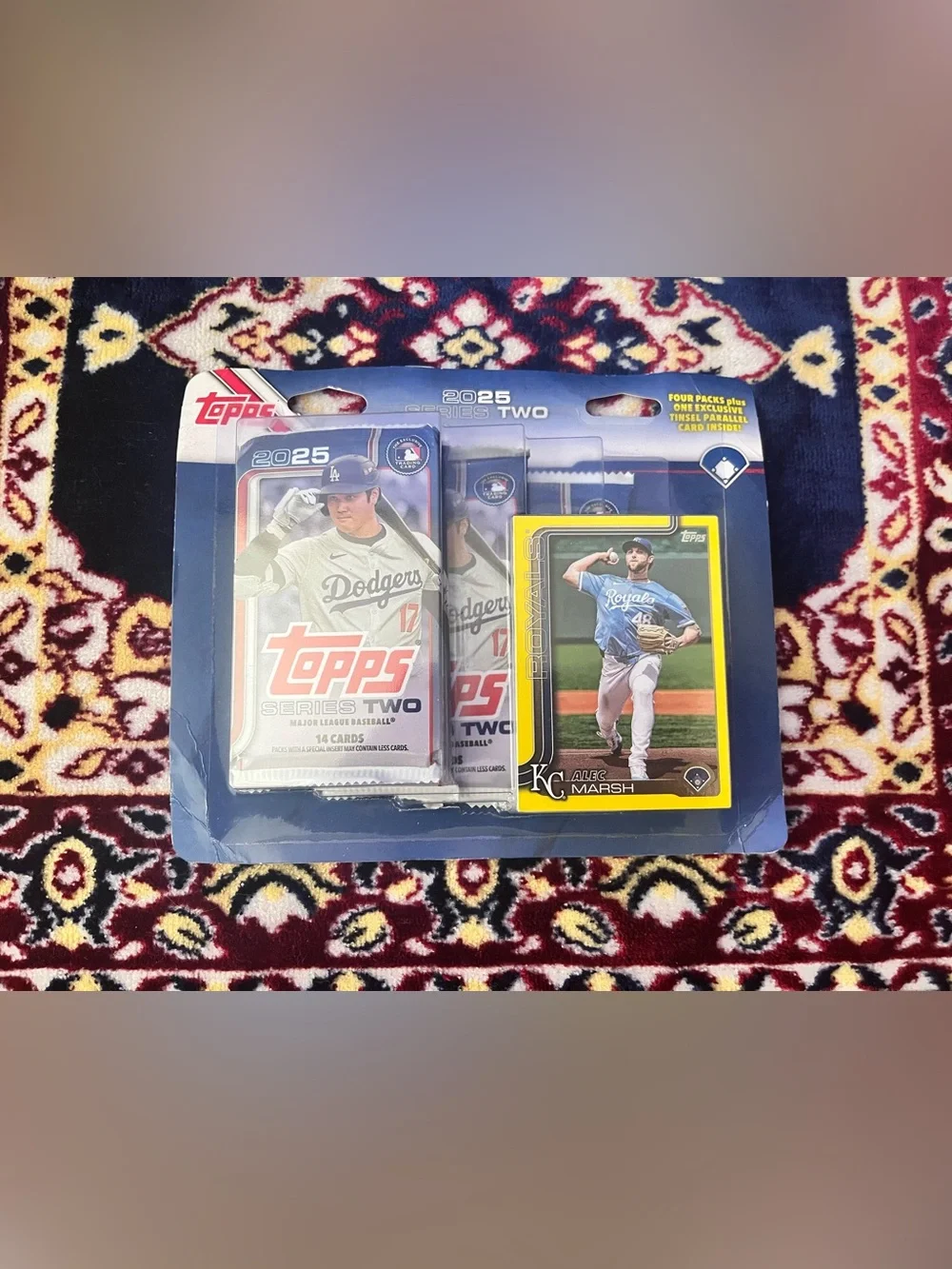Topps Series Two sealed pack set w/ Joey Marsh card